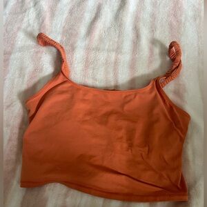 Free People Movement Cropped Tank W/ Built In Bra